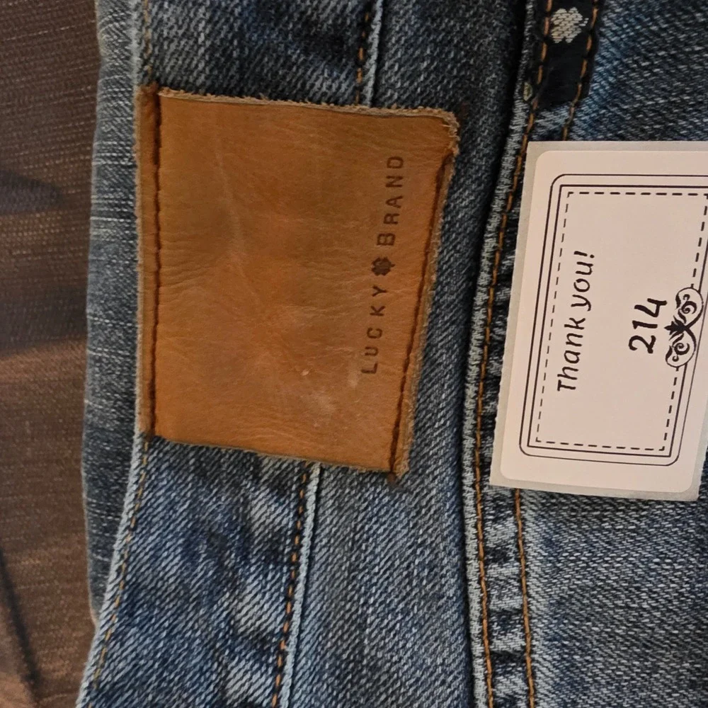 Lucky Brand 181 Relaxed Straight Jeans Mens 40x32 Medium Wash Blue Denim Pants